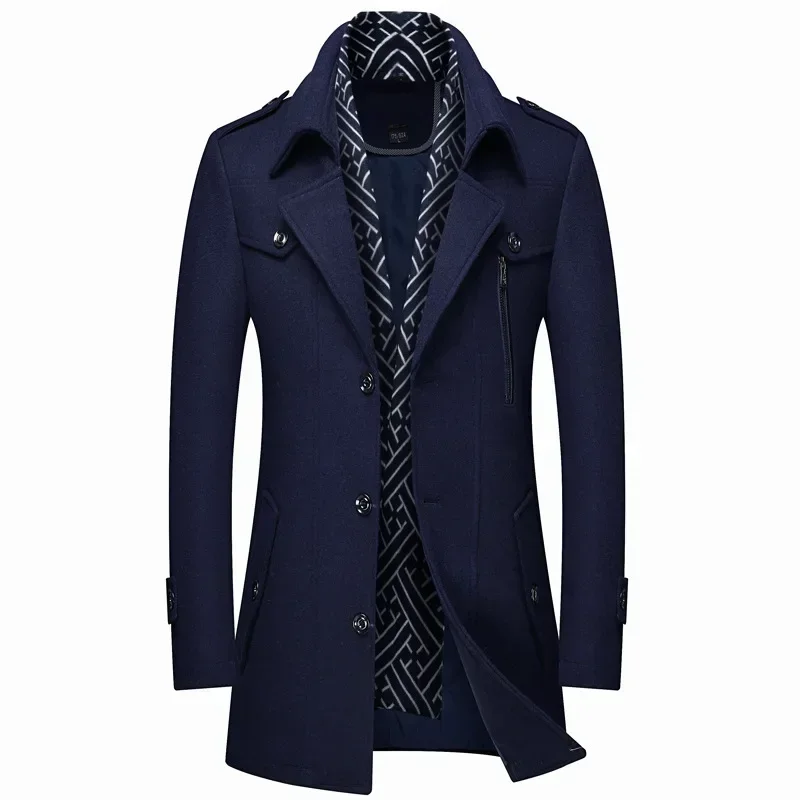 Abrigo elegante de lana - Imagen 8