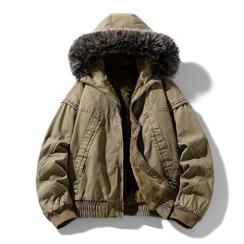 Elegante chaqueta cargo con forro polar - Imagen 5