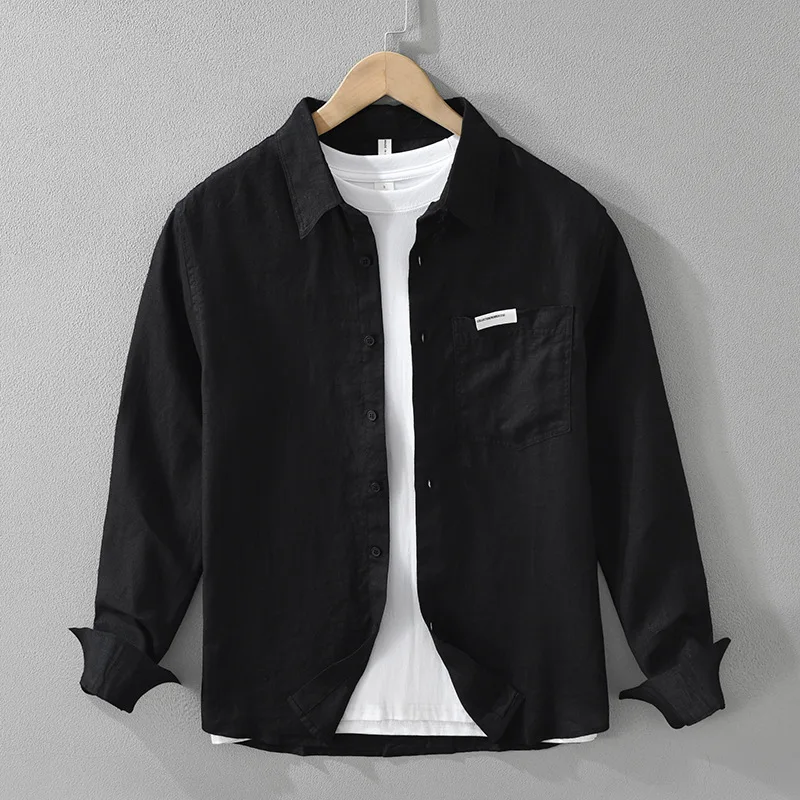 Camisa informal de lino - Imagen 3
