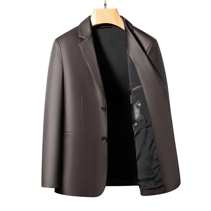 Chaqueta de piel elegante - Imagen 7