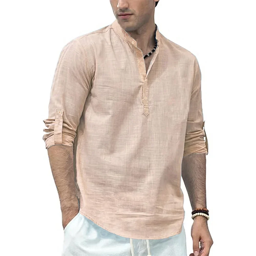 Camisa Henley informal - Imagen 5