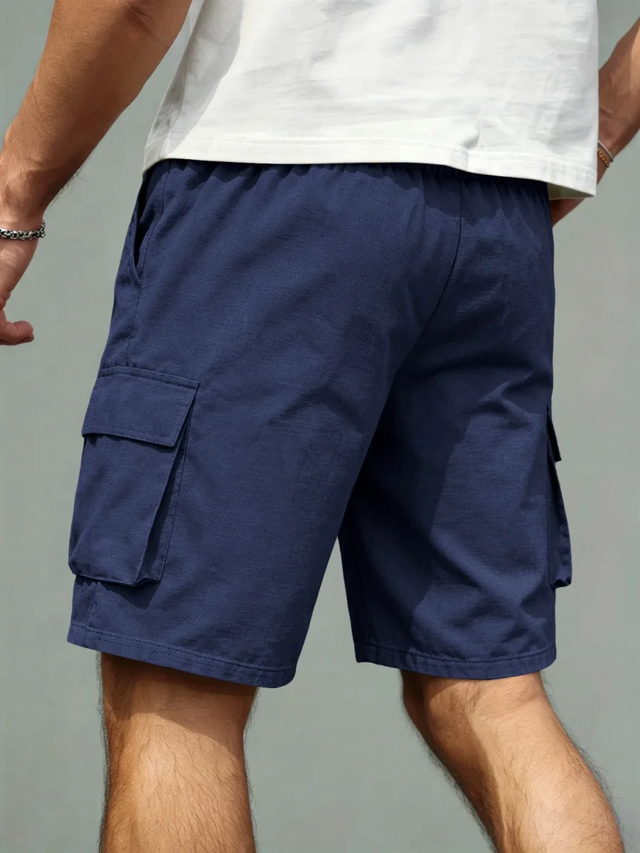 Pantalones cortos cargo elegantes - Imagen 9