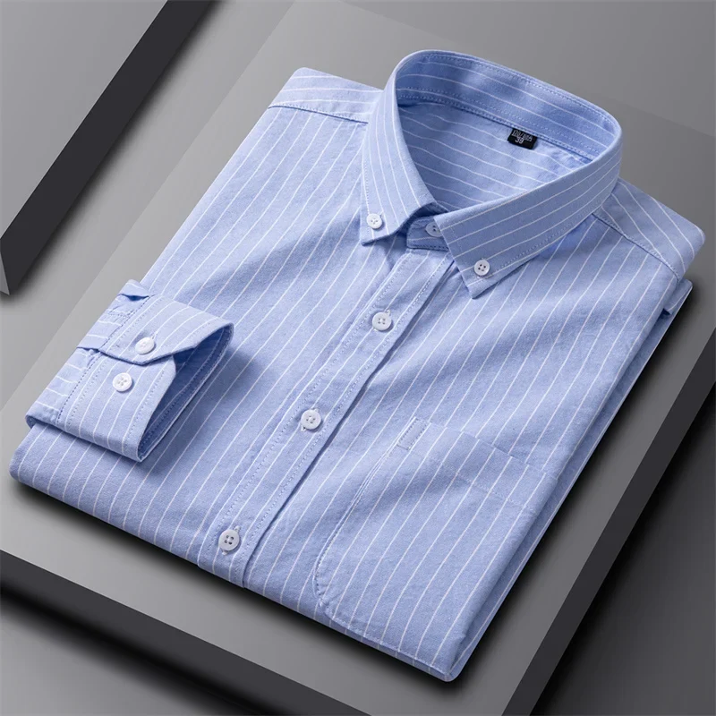 Givalli - Camisa Oxford elegante para hombre - Imagen 6