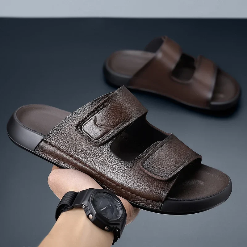 Sandalias elegantes de piel - Imagen 7
