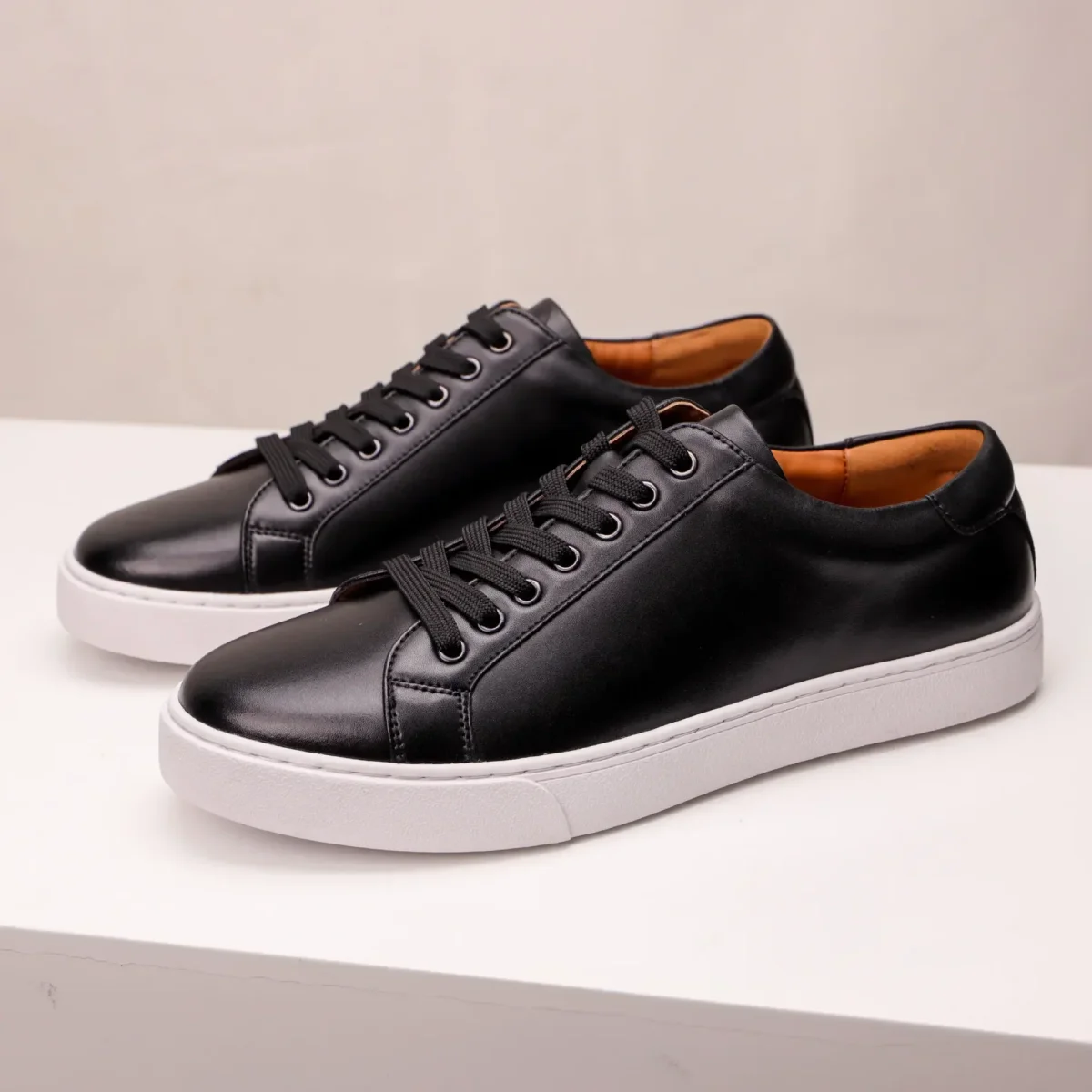 Zapatillas de cuero auténtico - Imagen 4