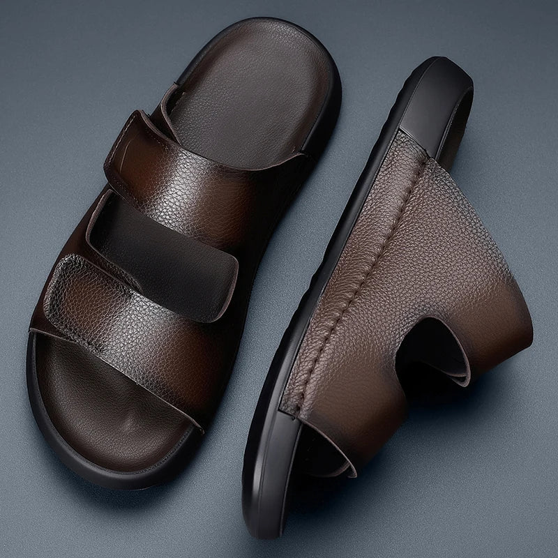 Sandalias elegantes de piel - Imagen 6