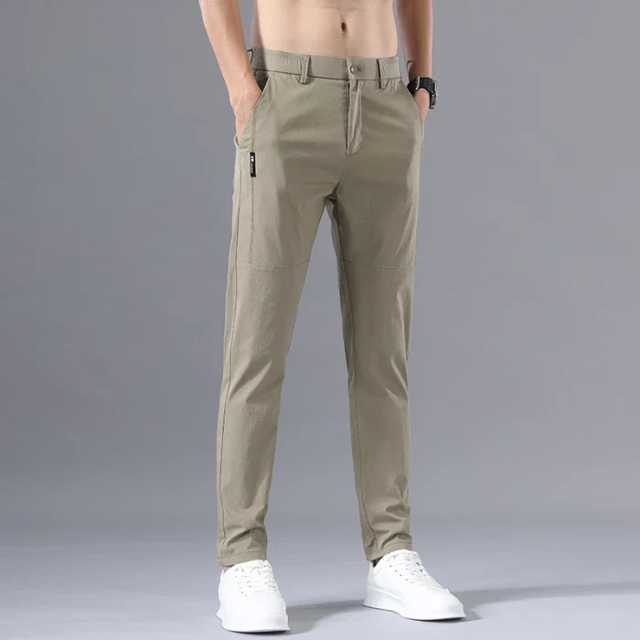 Pantalón chino informal para hombre - Imagen 3