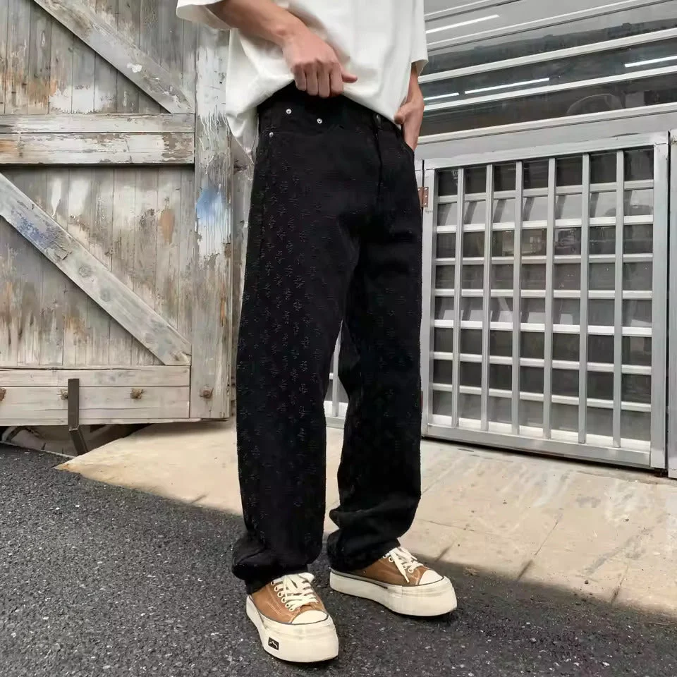 Vaqueros de denim jacquard - Imagen 6