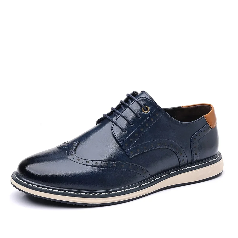 Elegantes zapatos Oxford de piel - Imagen 4