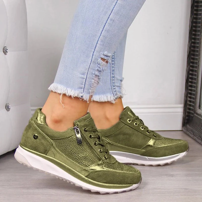Baskets orthopédiques confort femme – Style moderne pour marche quotidienne - Imagen 3