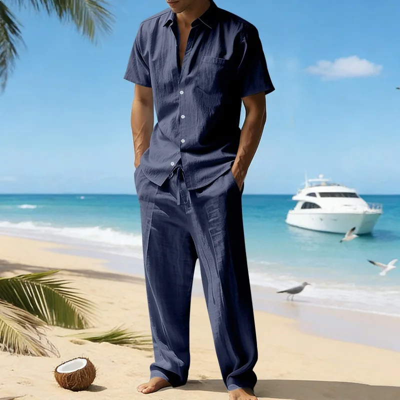 Conjunto informal de lino - Imagen 8