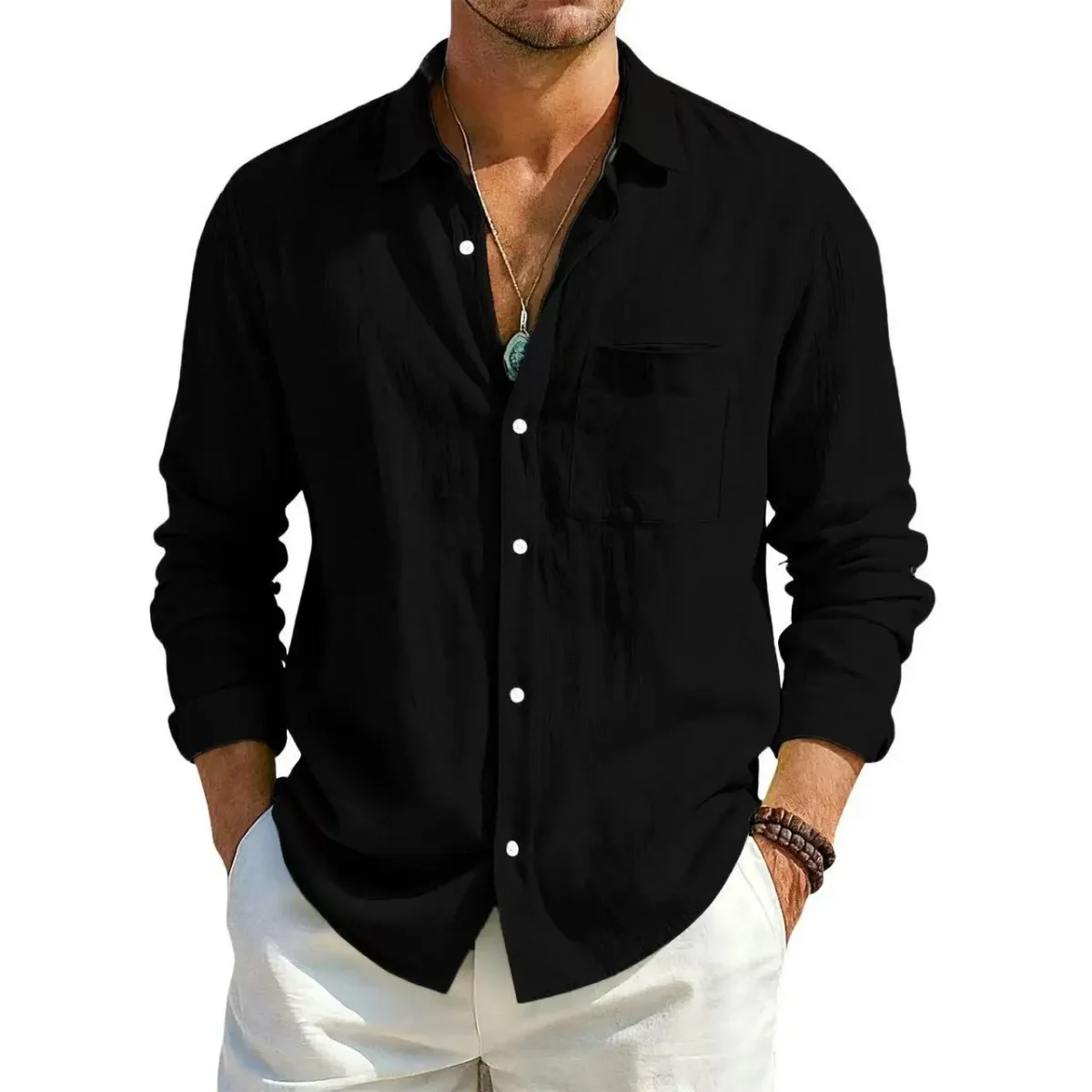 Camisa informal de hombre - Imagen 3