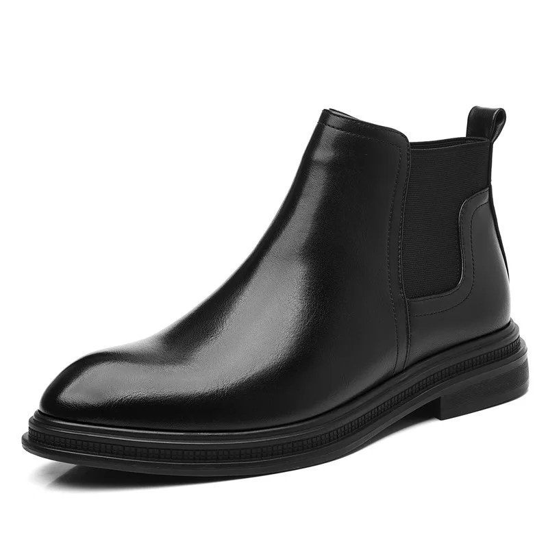 Botas de cuero para hombre - Imagen 3