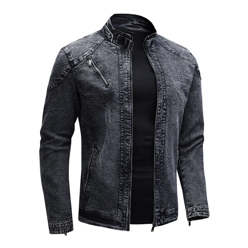 Chaqueta de moto vaquera - Imagen 6