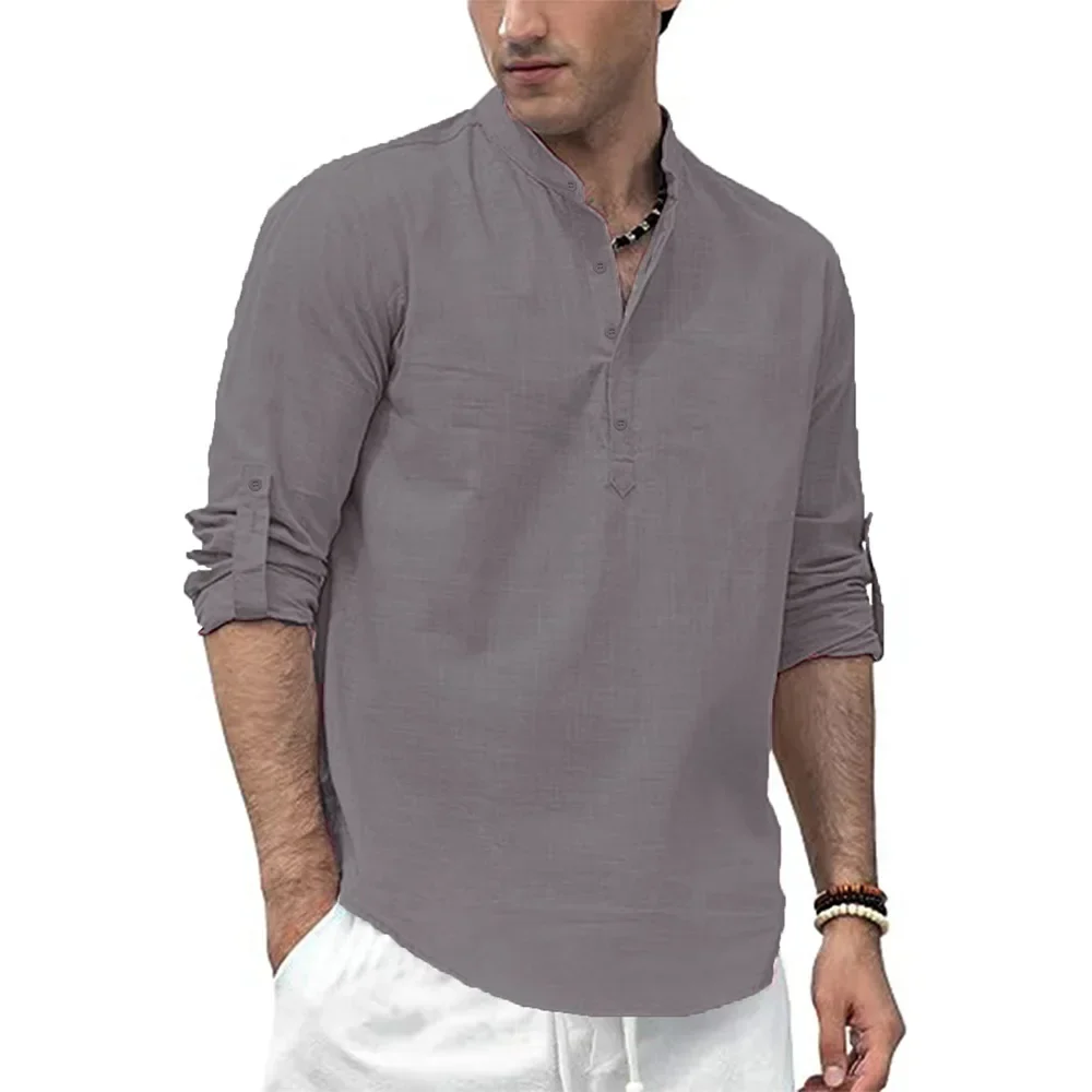 Camisa Henley informal - Imagen 7