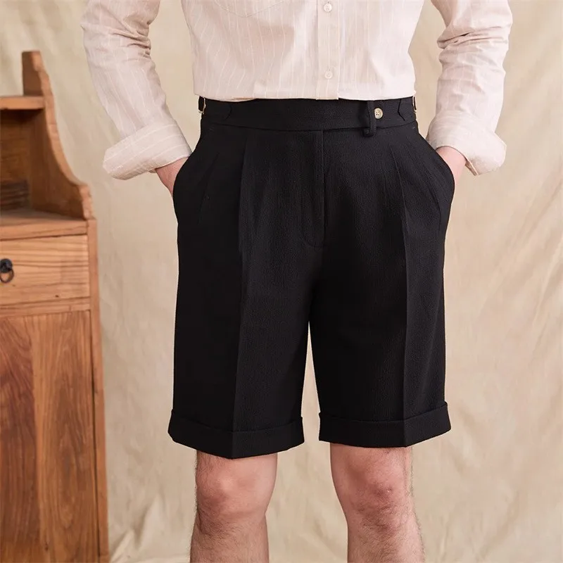 Pantalones cortos elegantes para hombre - Imagen 4