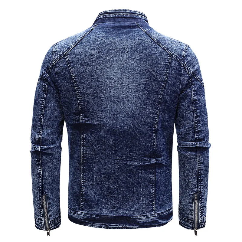 Chaqueta de moto vaquera - Imagen 4