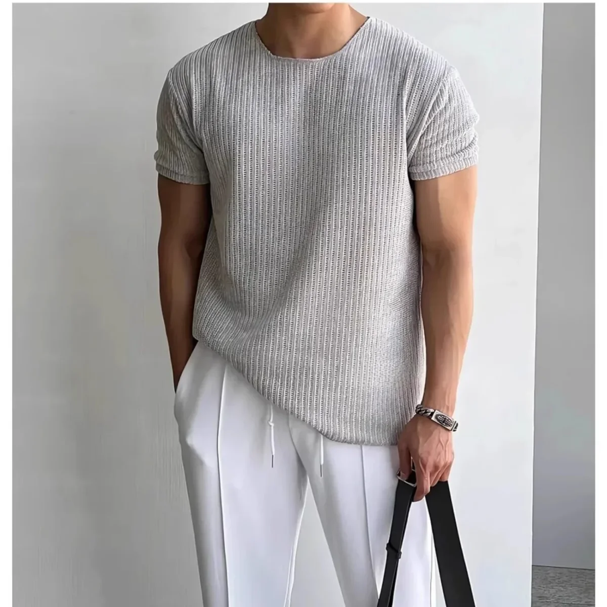 Camiseta de punto elegante - Imagen 6
