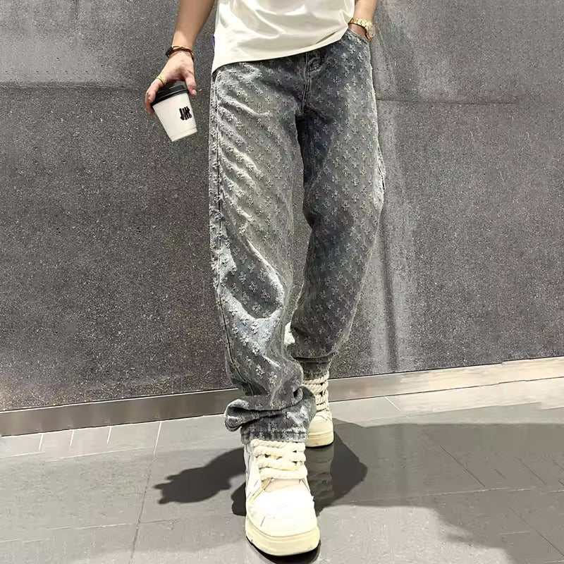 Vaqueros de denim jacquard - Imagen 4