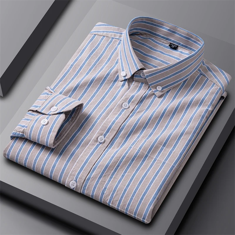 Givalli - Camisa Oxford elegante para hombre - Imagen 3