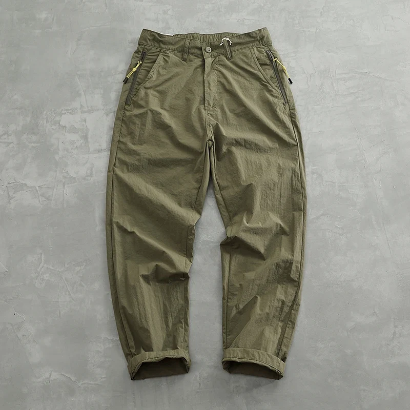 Pantalones cargo retro americanos elegantes - Imagen 5