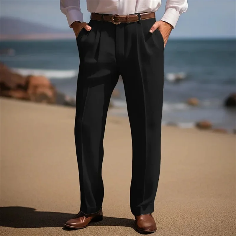 Pantalones elegantes para hombre - Imagen 4