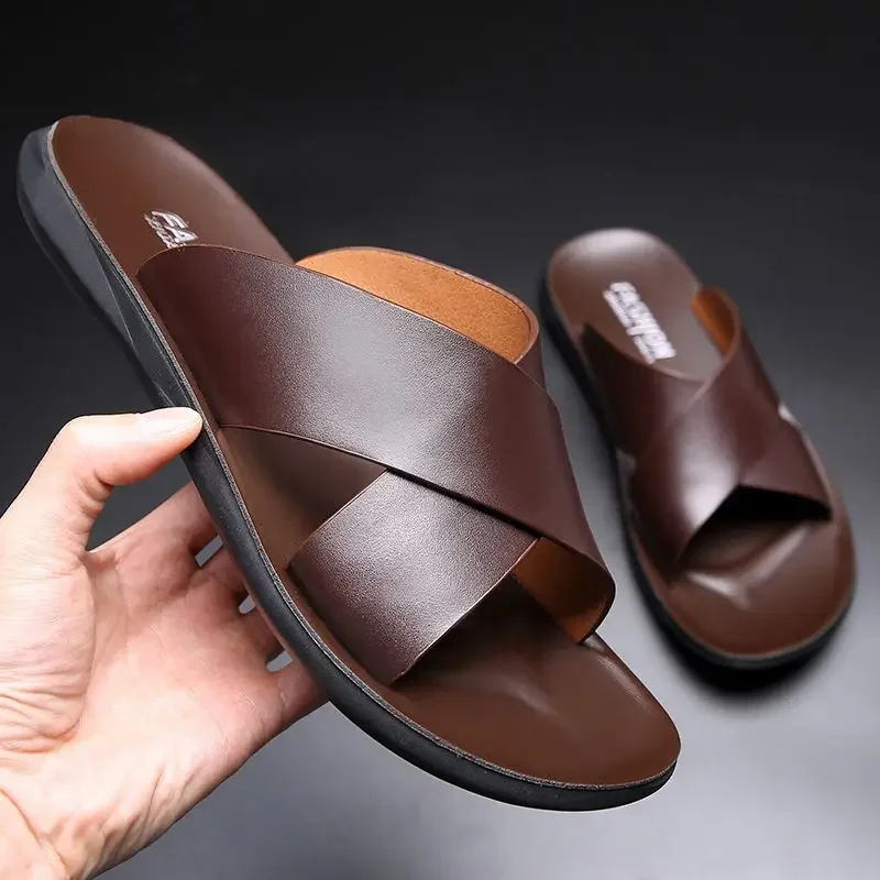 Sandalias de piel de primera calidad - Imagen 6