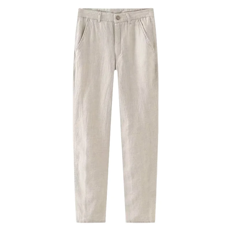 Pantalones informales de lino - Imagen 6