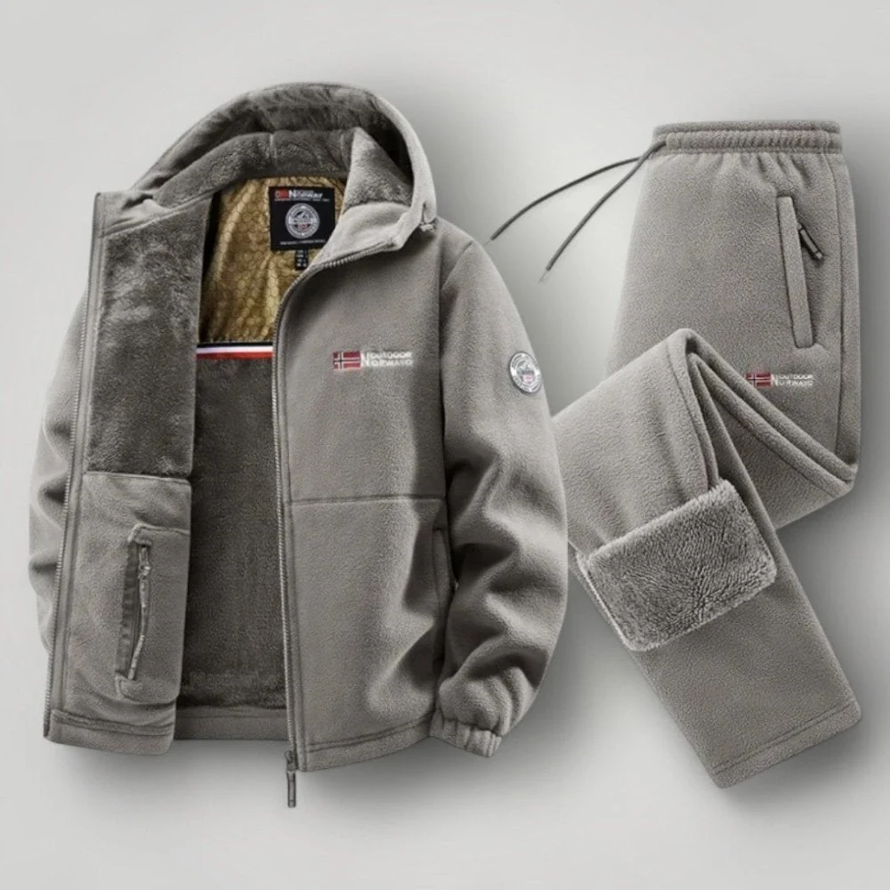 Elegante conjunto de forro polar - Imagen 4