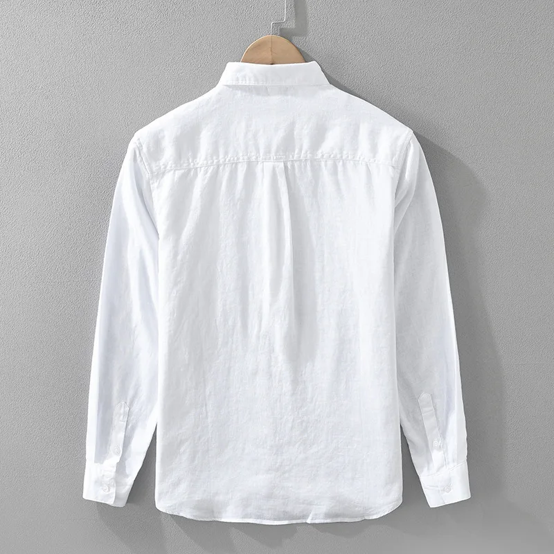Camisa informal de lino - Imagen 8