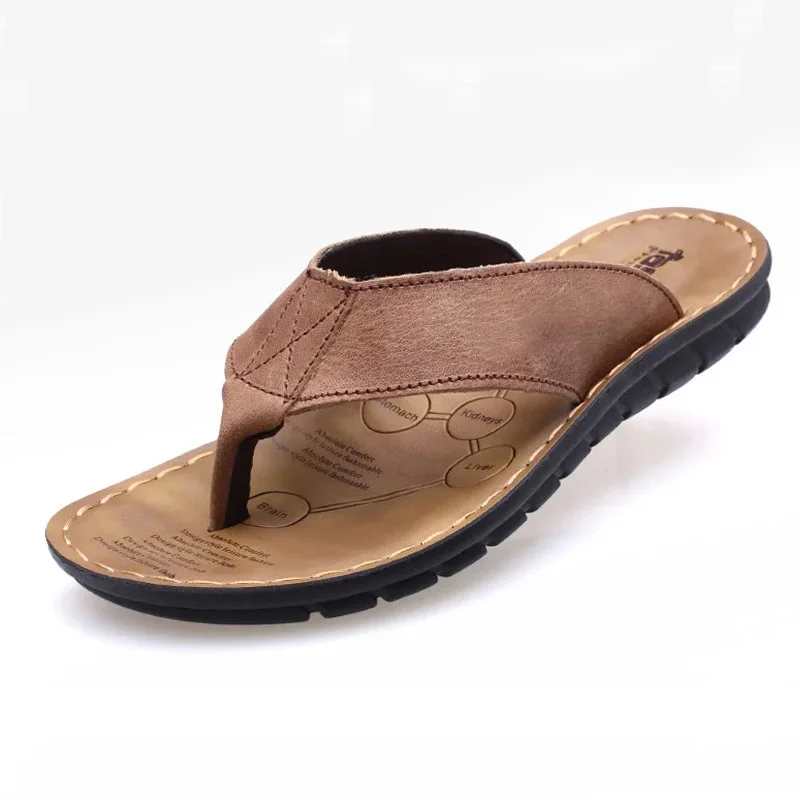 Sandalias de cuero para hombre - Imagen 3