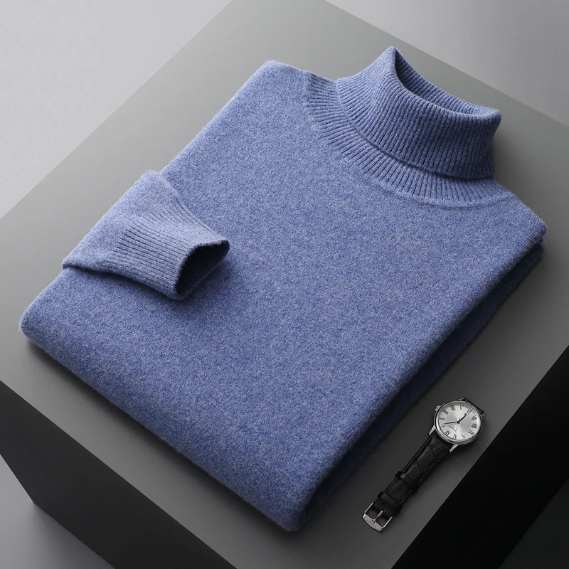 Jersey de cuello alto de lana «Genève» - Imagen 7