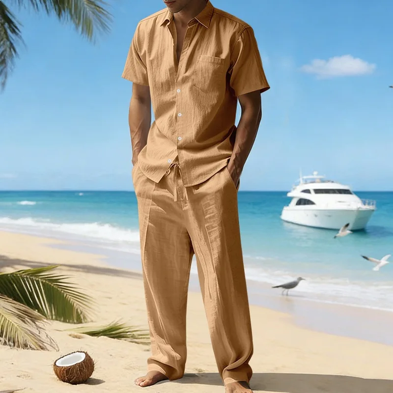 Conjunto informal de lino - Imagen 9