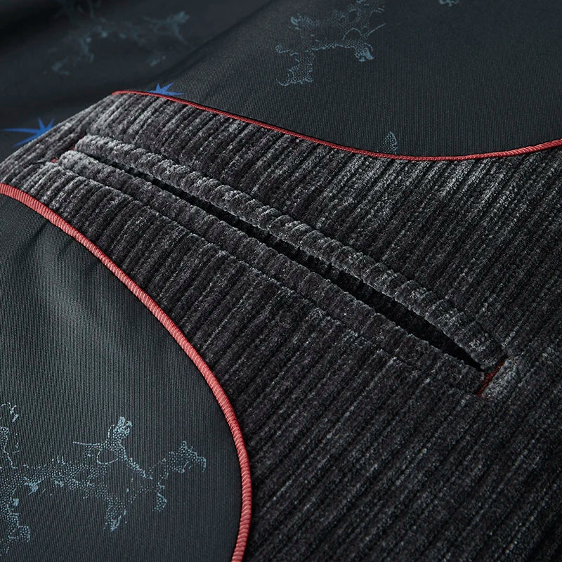 Elegante chaqueta de traje de pana - Imagen 7