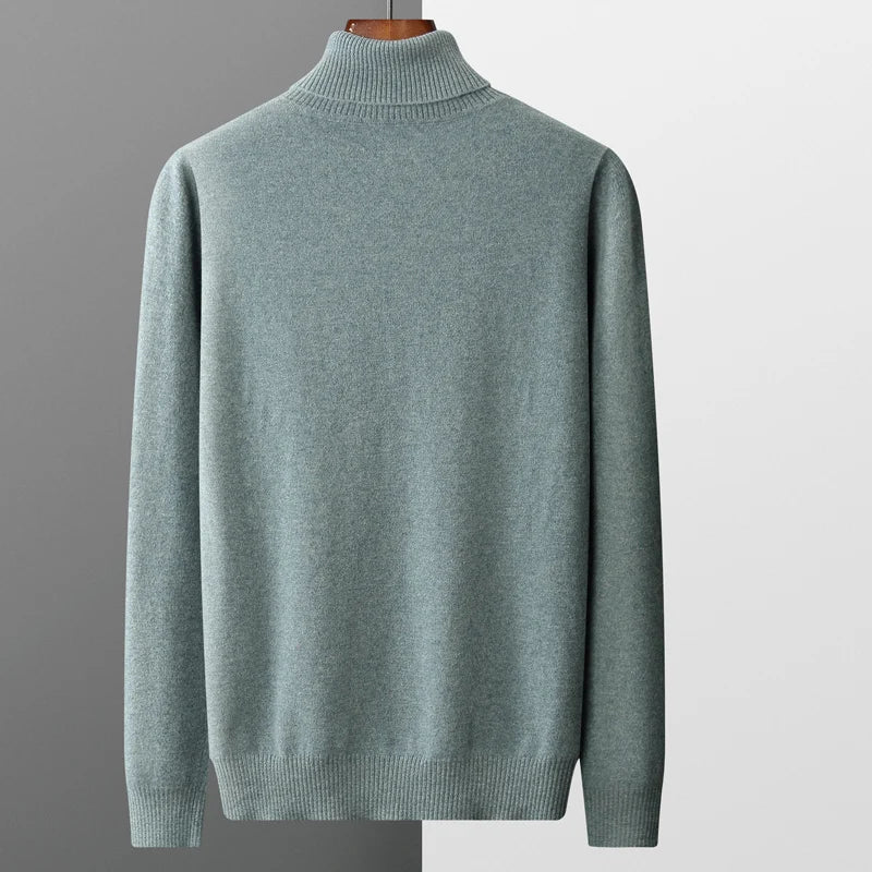 Jersey de cuello alto de lana «Genève» - Imagen 5