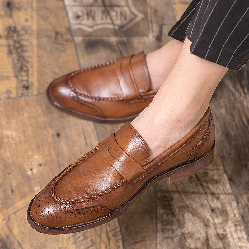 Mocasines de cuero elegantes - Imagen 3