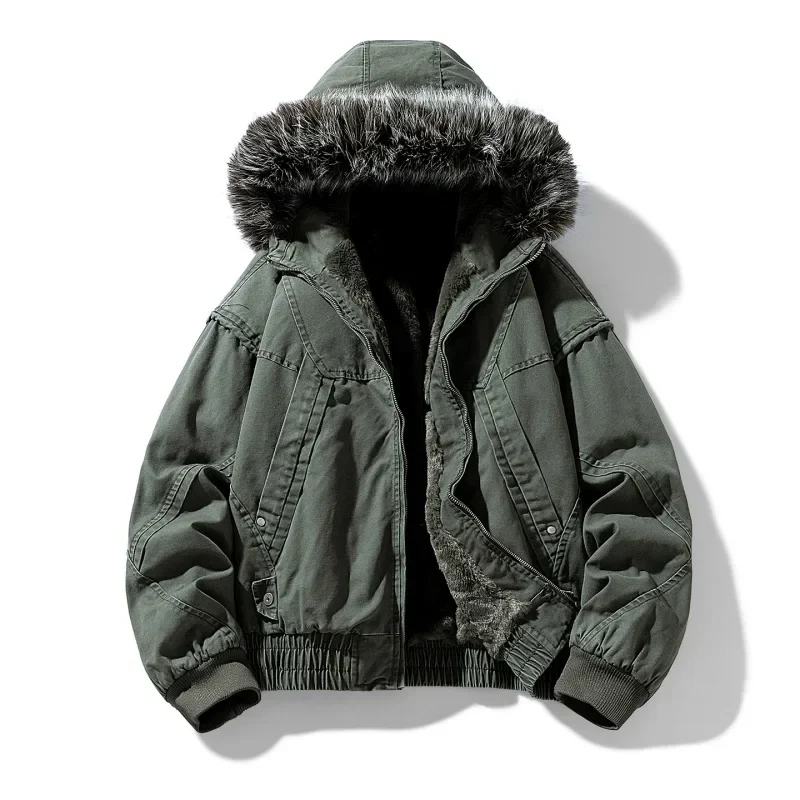 Elegante chaqueta cargo con forro polar - Imagen 4
