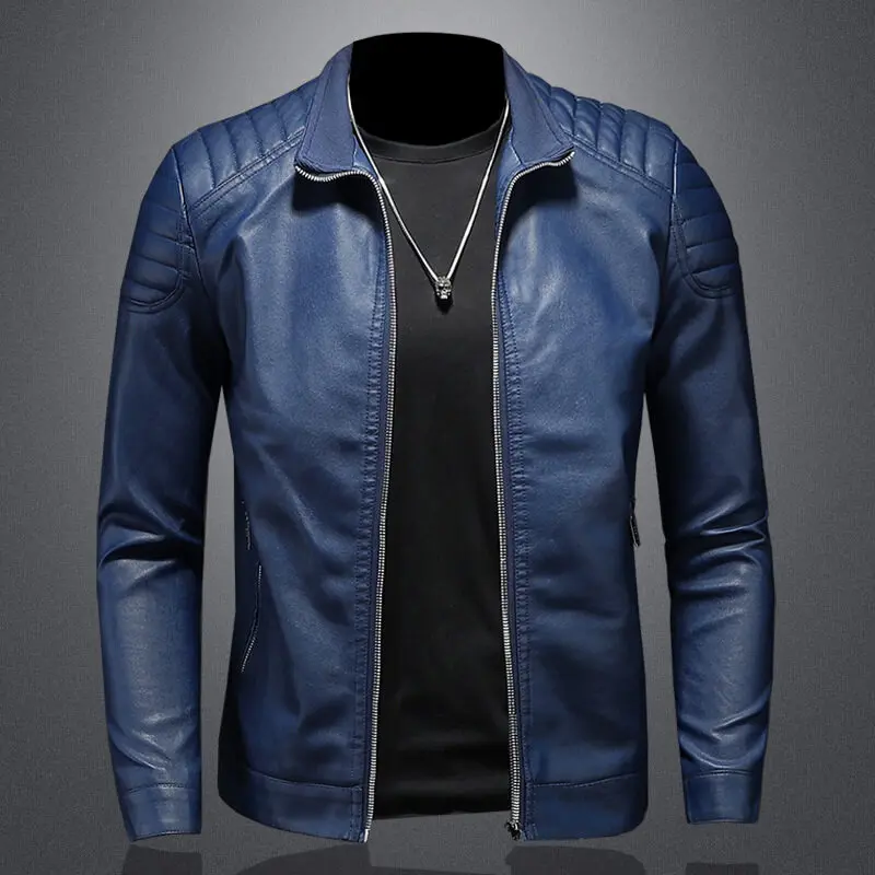 Chaqueta de piel de primera calidad - Imagen 8