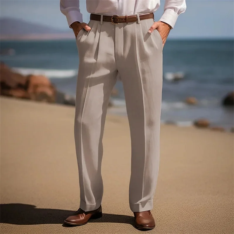 Pantalones elegantes para hombre - Imagen 5