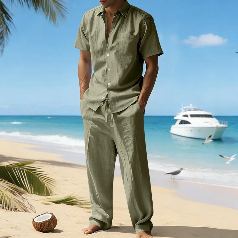 Conjunto informal de lino - Imagen 7