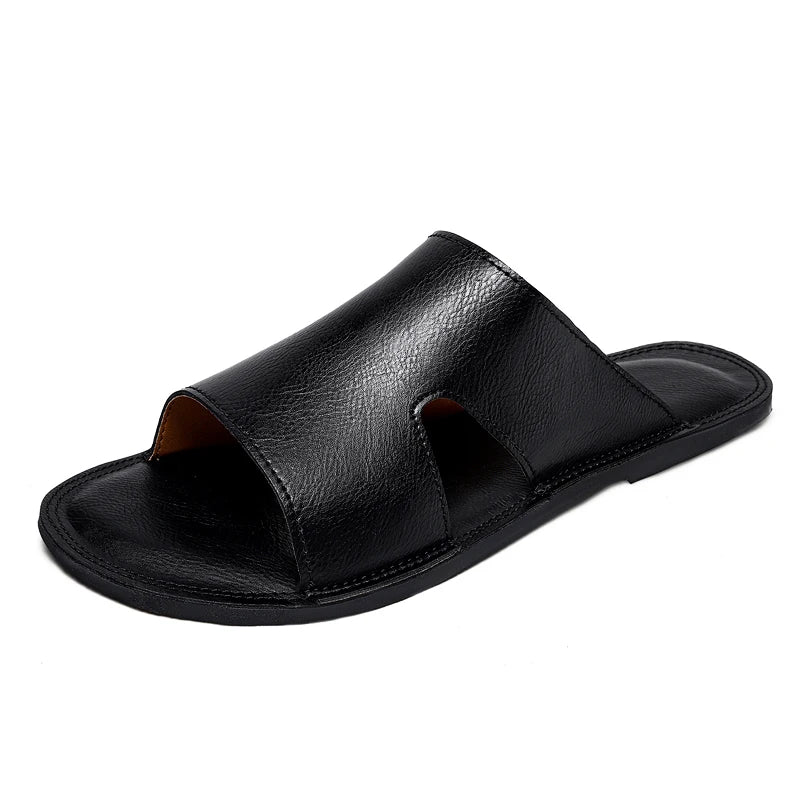 Zapatillas de cuero informales - Imagen 3