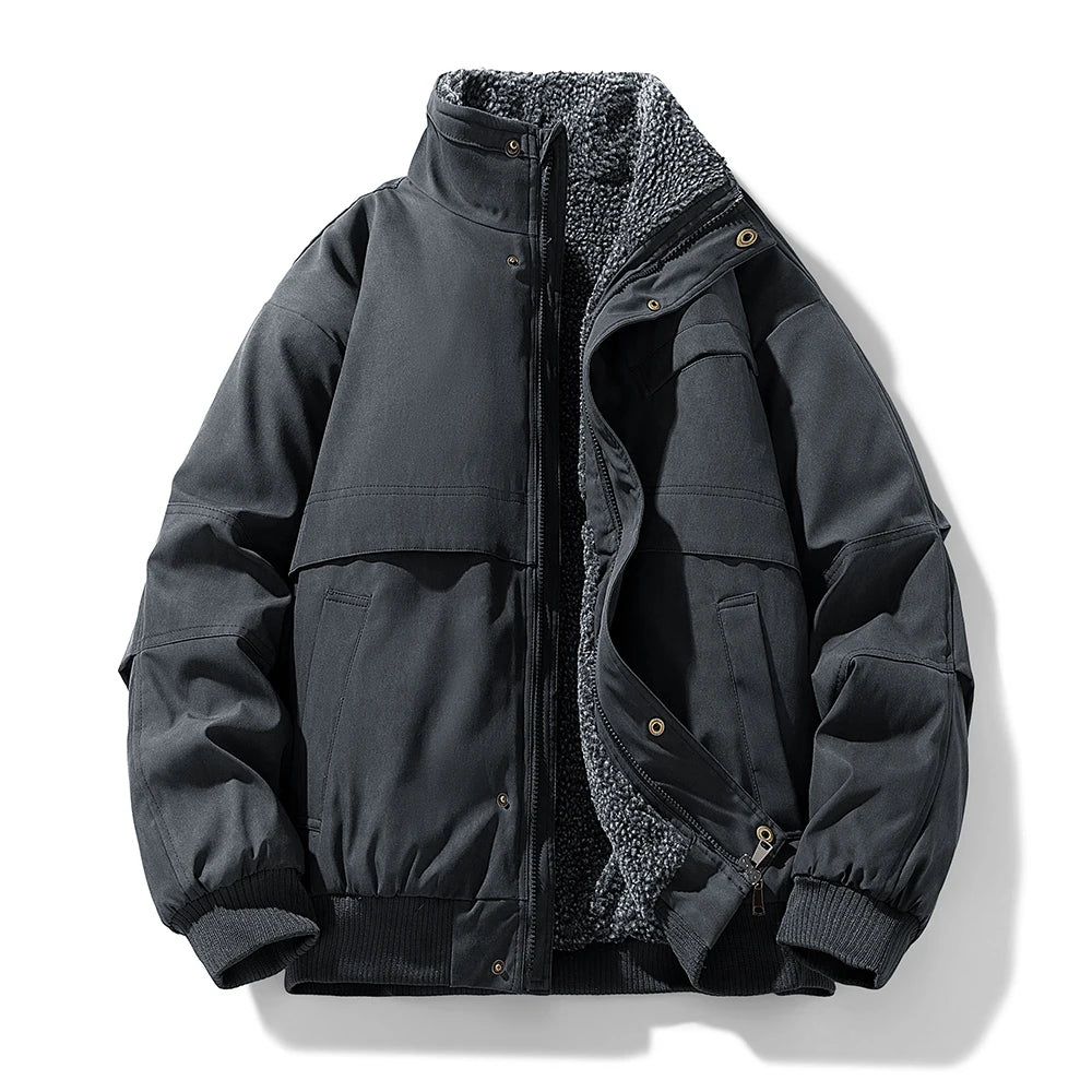 Elegante chaqueta acolchada con forro polar - Imagen 5