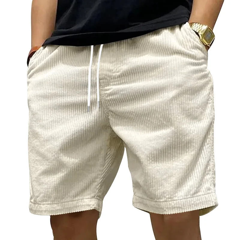 Pantalones cortos informales de algodón - Imagen 5