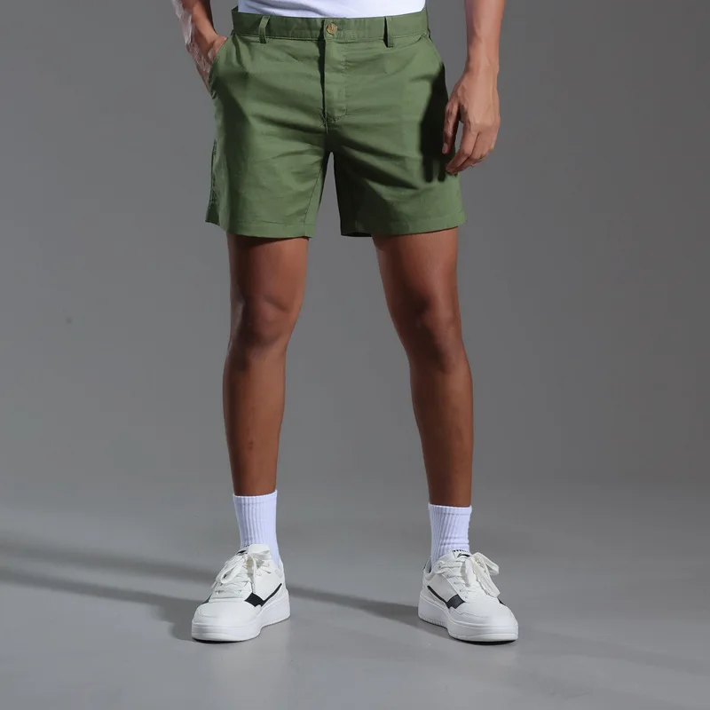 Pantalones cortos elegantes de algodón - Imagen 6