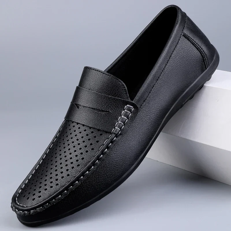 Mocasines clásicos de piel italiana - Imagen 6
