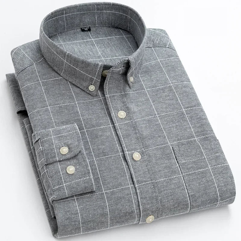 Camisa de algodón de manga larga - Imagen 9