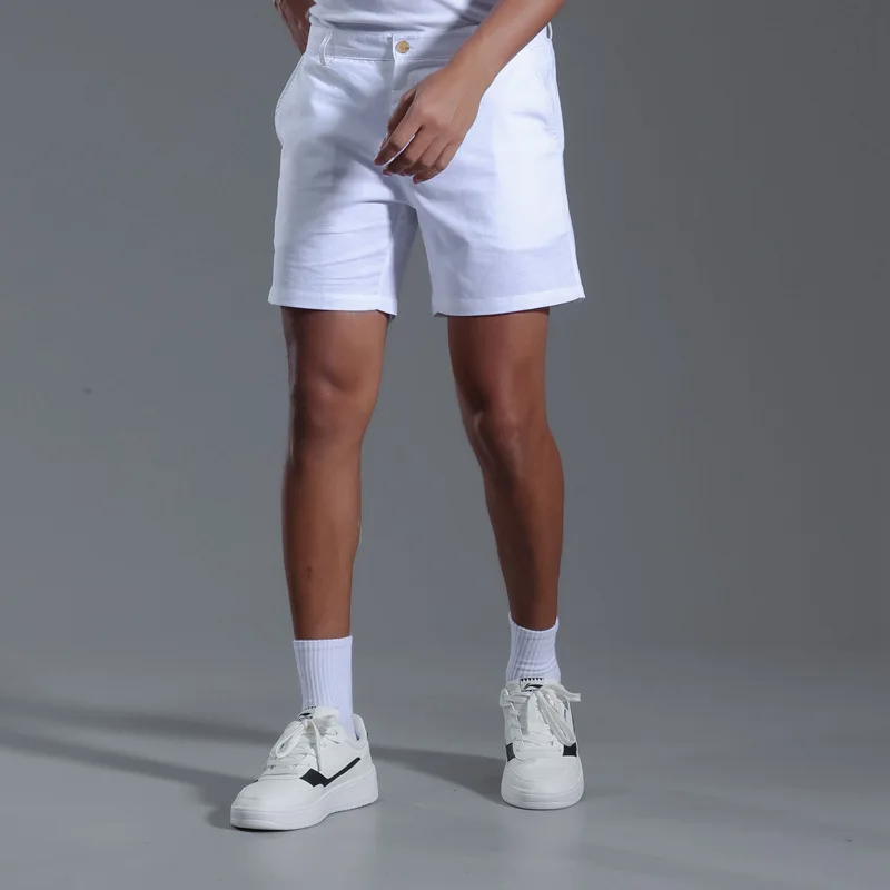 Pantalones cortos elegantes de algodón - Imagen 4