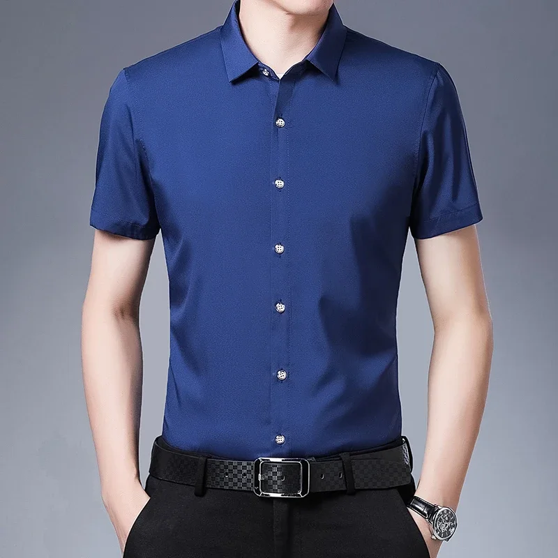 Camisa de manga corta de estilo «business casual» - Imagen 9