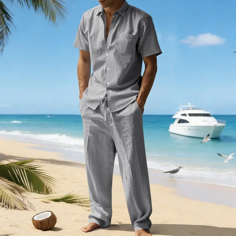 Conjunto informal de lino - Imagen 3