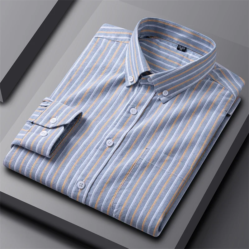 Givalli - Camisa Oxford elegante para hombre - Imagen 9